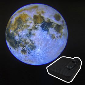 Ins Moon Projection Lamp Background Projector Night Light Photo Prop Wall Lights Birthday Gift Party Decoration Bedroom Decor