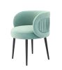 Modrest Hartman Modern Teal Accent Chair