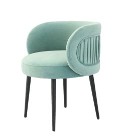 Modrest Hartman Modern Teal Accent Chair