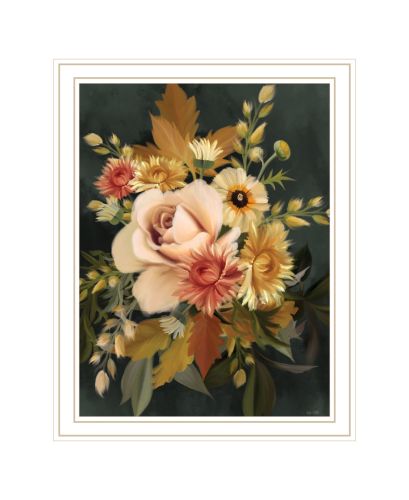 "Romantic Autumn I" by House Fenway, Ready to Hang Framed Print, White Frame