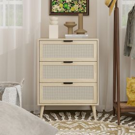 3 Drawer Cabinet, Suitable for Bedroom, Living Room, Study