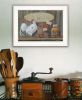 "Home Grown" By Pam Britton, Ready to Hang Framed Print, White Frame