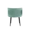 Modrest Hartman Modern Teal Accent Chair