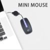 Mini Wired Mouse With Ergonomic Design Reduces Hand Fatigue Muscle Strain; USB Computer Mouse; Easy To Carry; Office And Home Mice