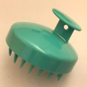 Silicone Massage Shampoo Brush (Option: Mint Green)