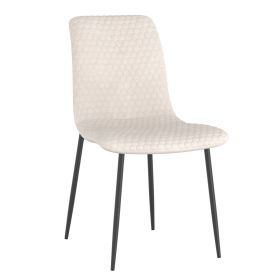 CALEB (Color: BEIGE FABRIC/BLACK)