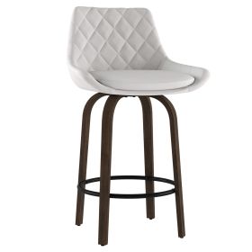 LUMINA (Color: WHITE/WALNUT)
