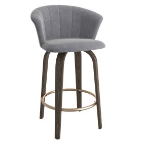ZAX (Color: GREY/WASHED OAK)