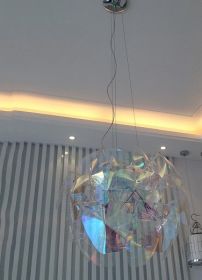 LED Acrylic Living Room Apple Chandelier (Option: Multicolour 70x100cm)