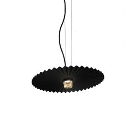 Nordic Post-modern Simple Creative Restaurant Lamp Bar Clothing Store Chandelier (Option: Black-35cm)