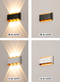 PS1070(1042)2/4W. Outdoor wall up and down 2 / 8 bidirectional light lamp (PS1070(1042)2/4W: PS1070(1042)6W)
