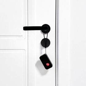 SM007 Portable Hidden Camera Detector Anti Detector Mini Pinhole Camera Finder Anti-Theft Alarm (colour: black)