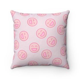 Smiley Face Logo Cushion Home Decoration Accents - 4 Sizes (size: 20" x 20")