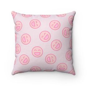 Smiley Face Logo Cushion Home Decoration Accents - 4 Sizes (size: 20" x 20")