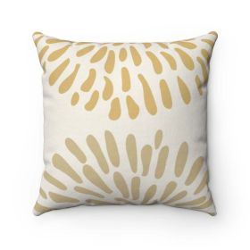 Abstract Floral Cushion Home Decoration Accents - 4 Sizes (size: 14" x 14")