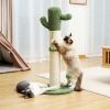 Pet Supplies Cactus Cat Tree Scratcher With Interactive Ball