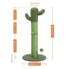 Pet Supplies Cactus Cat Tree Scratcher With Interactive Ball